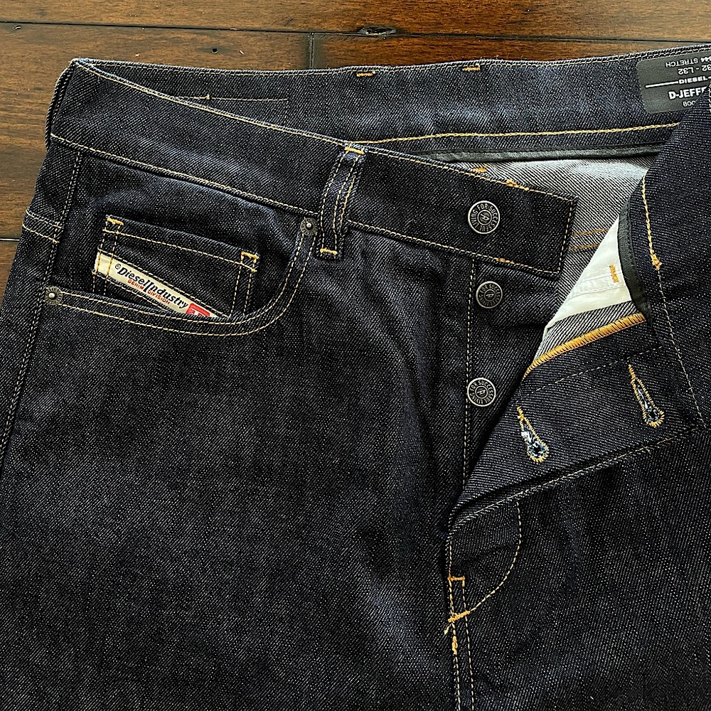 Diesel Men’s Jeans. W 32, blue Jean, never worn